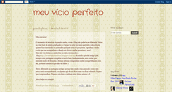 Desktop Screenshot of meuvicioperfeito.blogspot.com