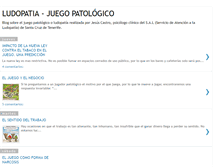 Tablet Screenshot of juegopatologico.blogspot.com