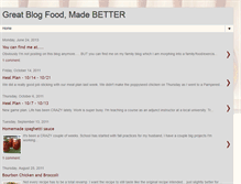 Tablet Screenshot of blogfoodbetter.blogspot.com