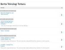 Tablet Screenshot of kumpulanteknologiterbaru.blogspot.com