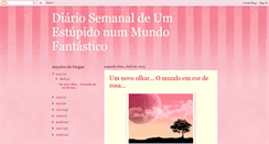 Desktop Screenshot of estupidonummundofantastico.blogspot.com