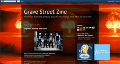 Desktop Screenshot of gravestreetzine.blogspot.com