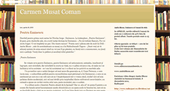 Desktop Screenshot of carmenmusatcoman.blogspot.com