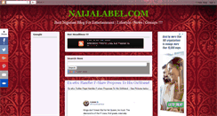 Desktop Screenshot of naijalabel.blogspot.com