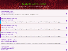 Tablet Screenshot of naijalabel.blogspot.com