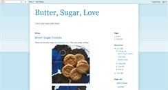 Desktop Screenshot of buttersugarlove.blogspot.com