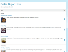 Tablet Screenshot of buttersugarlove.blogspot.com