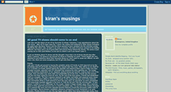 Desktop Screenshot of kirankamtekar.blogspot.com