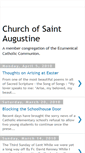 Mobile Screenshot of churchofstaugustine.blogspot.com