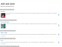 Tablet Screenshot of joshandjocie.blogspot.com