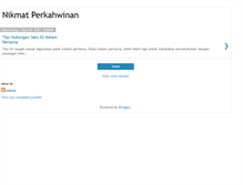 Tablet Screenshot of nikmatperkahwinan.blogspot.com