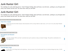 Tablet Screenshot of junkhuntergirl.blogspot.com