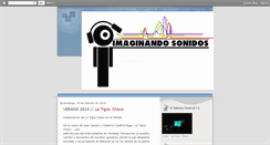 Desktop Screenshot of imaginandosonidos.blogspot.com