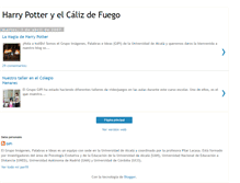 Tablet Screenshot of harrypottercalizfuego.blogspot.com