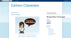 Desktop Screenshot of cartoon--characters.blogspot.com