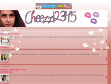 Tablet Screenshot of cheezz12345.blogspot.com