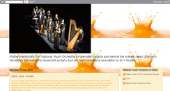 Desktop Screenshot of nationalyouthorchestrawales.blogspot.com