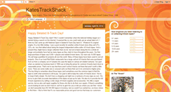Desktop Screenshot of katestrackshack.blogspot.com