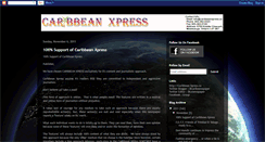 Desktop Screenshot of caribbeanxpress.blogspot.com