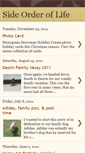 Mobile Screenshot of mysideorderoflife.blogspot.com