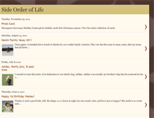 Tablet Screenshot of mysideorderoflife.blogspot.com