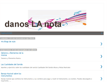 Tablet Screenshot of danoslanota.blogspot.com