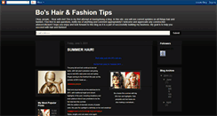 Desktop Screenshot of hairbybo.blogspot.com