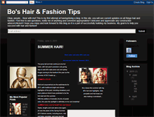 Tablet Screenshot of hairbybo.blogspot.com