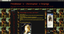 Desktop Screenshot of maik-christopher.blogspot.com