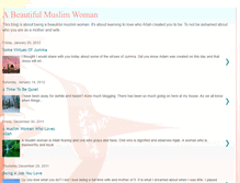 Tablet Screenshot of abeautifulmuslimwoman.blogspot.com