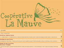 Tablet Screenshot of lamauve.blogspot.com