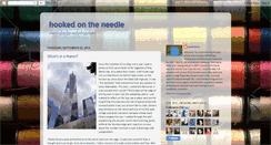 Desktop Screenshot of hookedontheneedle.blogspot.com