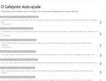 Tablet Screenshot of cafajesteautoajuda.blogspot.com