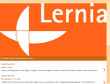 Tablet Screenshot of lerniaektorp.blogspot.com