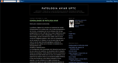 Desktop Screenshot of patologiaaviaruptc.blogspot.com