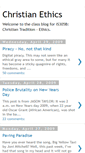 Mobile Screenshot of cstchristianethics.blogspot.com
