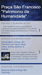 Mobile Screenshot of pracasaofranciscophumanidade.blogspot.com