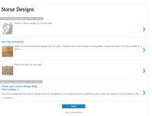 Tablet Screenshot of norsedesigns.blogspot.com
