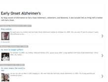 Tablet Screenshot of earlyonsetalzheimers.blogspot.com