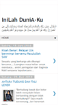 Mobile Screenshot of inilahdunia-ku.blogspot.com