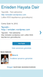 Mobile Screenshot of enisden.blogspot.com
