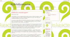 Desktop Screenshot of hybriskaracteres.blogspot.com