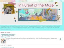 Tablet Screenshot of inpursuitofthemuse.blogspot.com