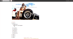 Desktop Screenshot of formula-1-reviews.blogspot.com