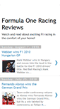 Mobile Screenshot of formula-1-reviews.blogspot.com