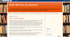 Desktop Screenshot of bookreviewsbyalumine.blogspot.com