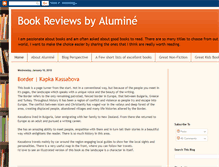 Tablet Screenshot of bookreviewsbyalumine.blogspot.com
