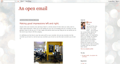 Desktop Screenshot of anopenemail.blogspot.com
