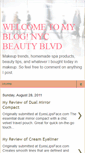 Mobile Screenshot of nycbeautyblvd.blogspot.com