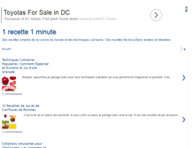 Tablet Screenshot of 1recette1minute.blogspot.com